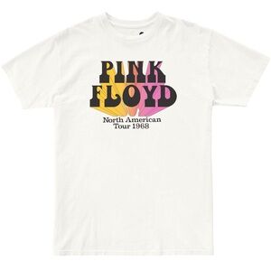 Pink Floyd North American Tour 1968 T-Shirt—Original Retro Brand